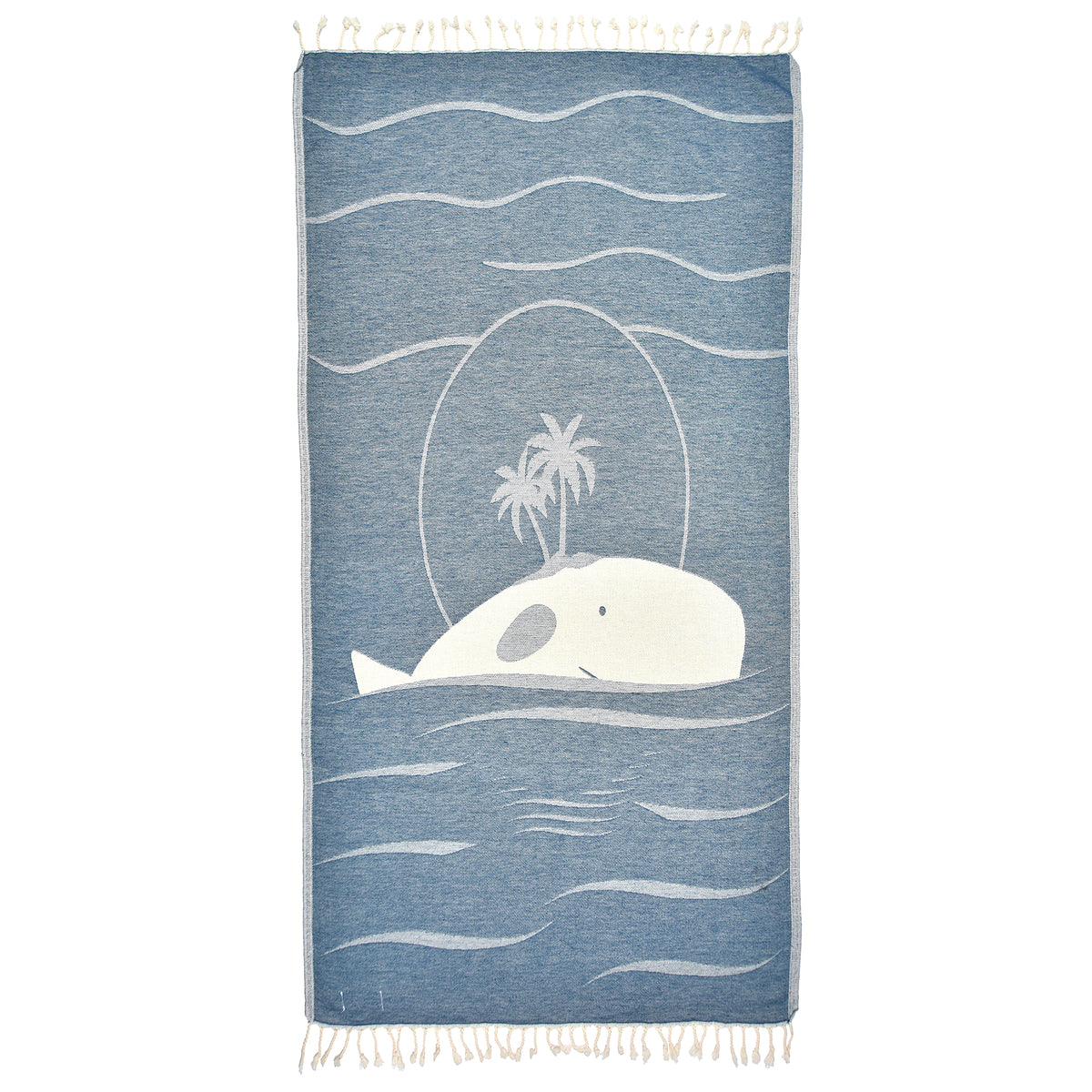 Exclusive Oasis Peshtemal Pure Cotton Beach Towel